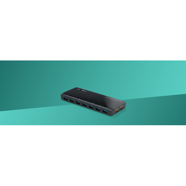 TP-Link-UH720-HUB-7v1-cerny