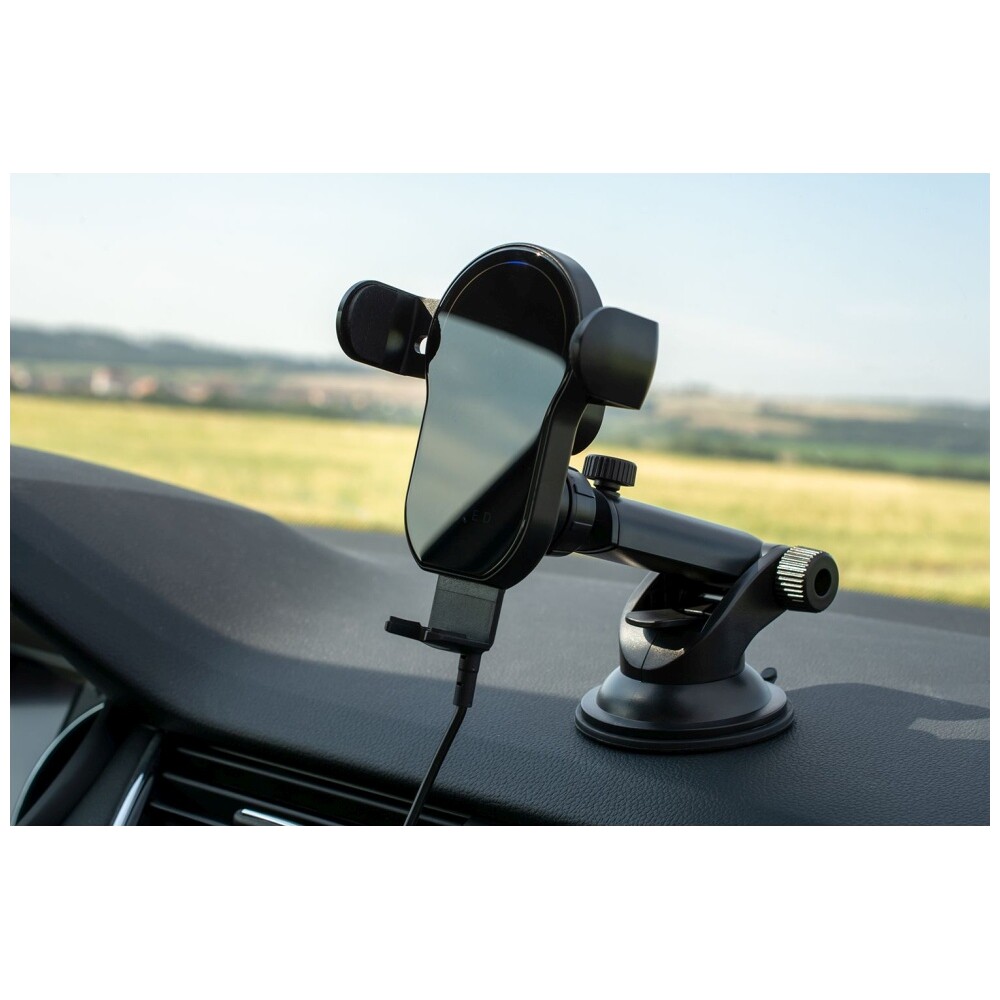 FIXED-Matic-XL-drzak-do-auta-s-bezdratovym-nabijenim-cerny