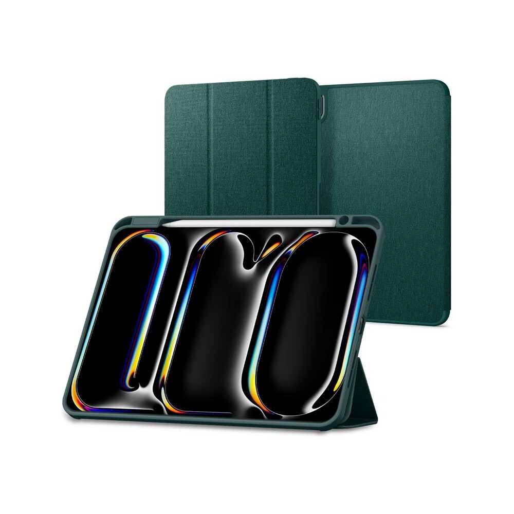 Spigen-Urban-Fit-pouzdro-iPad-Pro-11-2025-pulnocne-zelene