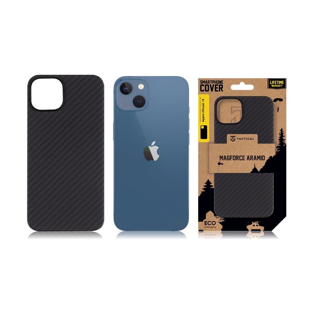 Tactical-MagForce-Aramid-Kryt-pro-Apple-iPhone-13-cerny