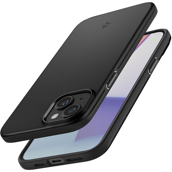 Spigen-Thin-Fit-kryt-iPhone-15-cerny