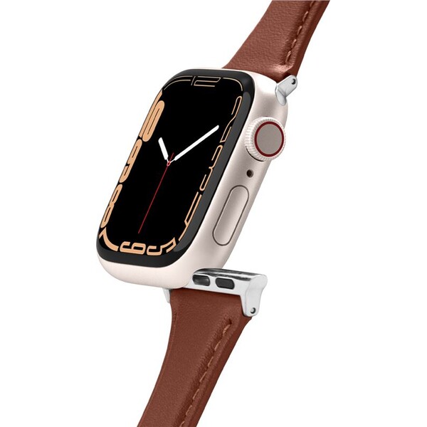Spigen-Kajuk-Watch-Band-reminek-Apple-Watch-41-40-38mm-hnedy