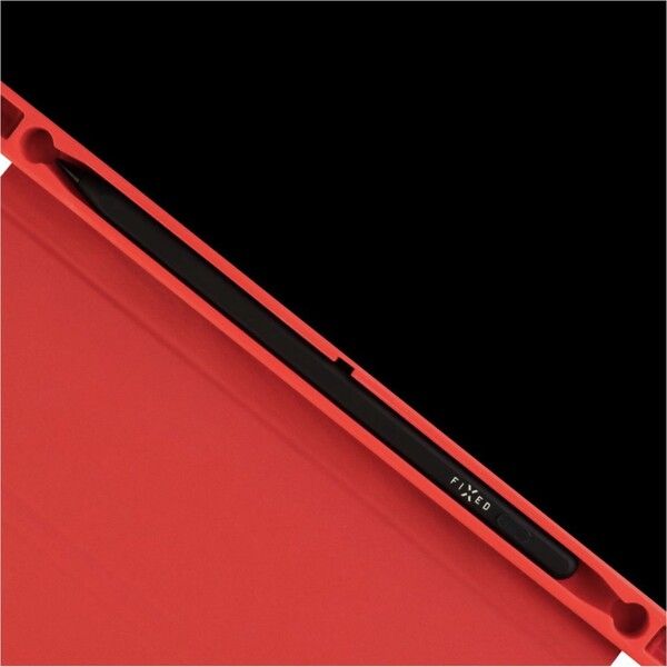FIXED-Padcover-pouzdro-se-slotem-pro-Pencil-pro-iPad-Air-13-2024-2026-cervene