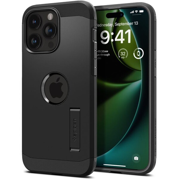 Spigen-Tough-Armor-MagFit-kryt-iPhone-15-Pro-Max-cerny