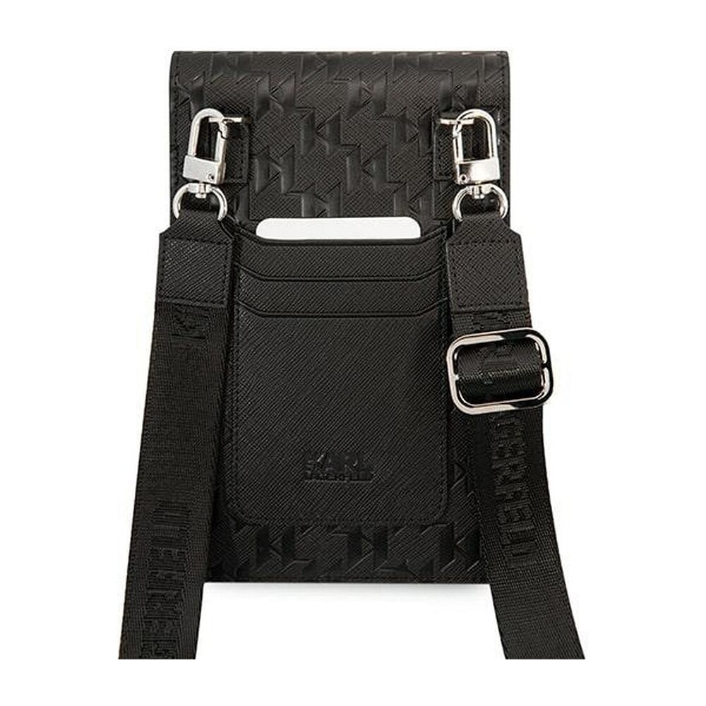Karl-Lagerfeld-Monogram-Wallet-Bag-pouzdro-cerne