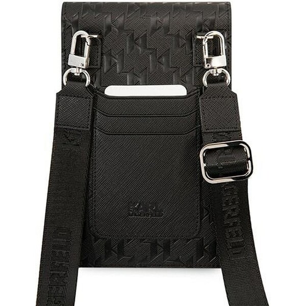 Karl-Lagerfeld-Monogram-Wallet-Bag-pouzdro-cerne