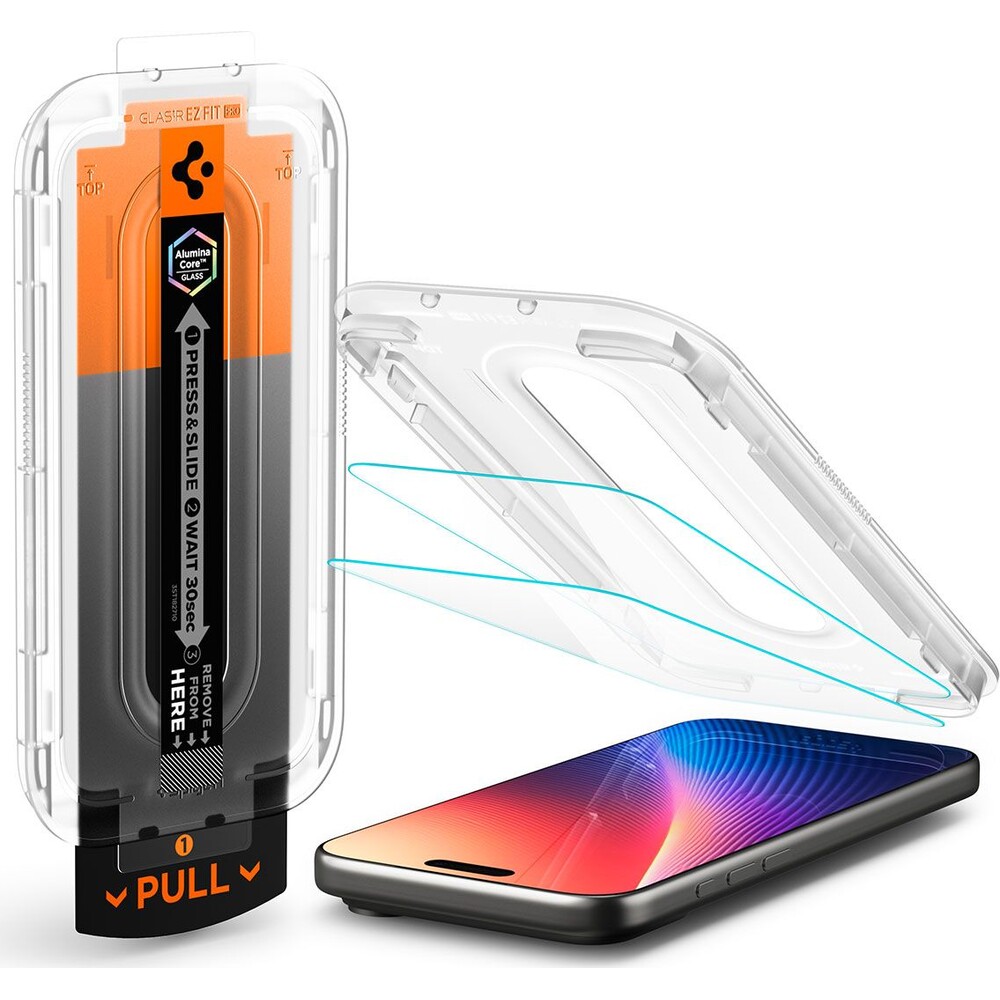 Spigen-Glass-tR-EZ-Fit-Pro-HD-sklo-iPhone-17-Pro-16-Pro-17