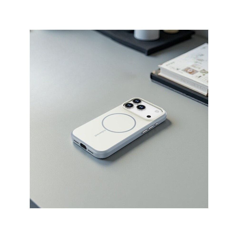 Cubenest-Matte-MagSafe-kryt-iPhone-17-Pro-bezovy
