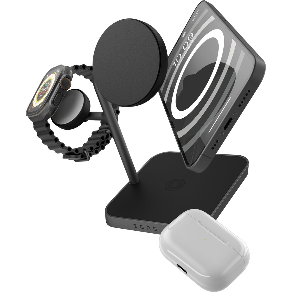 ZENS-Office-Charger-Pro-3-MagSafe-Qi2-3v1-nabijecka-25W-cerna