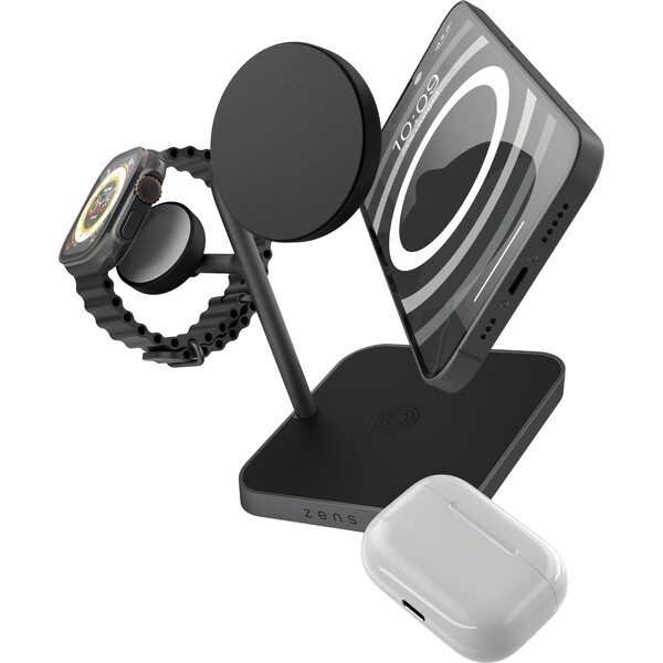 ZENS-Office-Charger-Pro-3-MagSafe-Qi2-3v1-nabijecka-25W-cerna