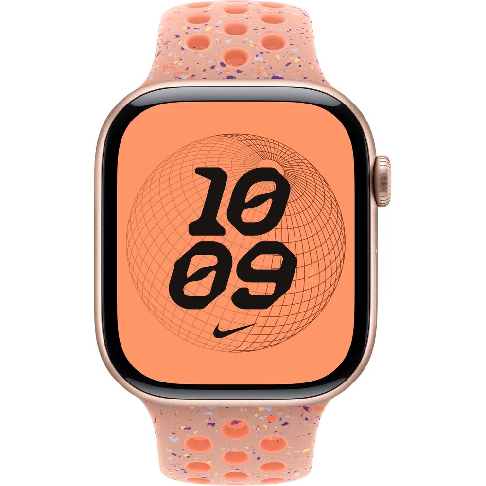 Apple-Watch-49-46-45-44mm-Alpenglow-Pink-sportovni-reminek-Nike-M-L