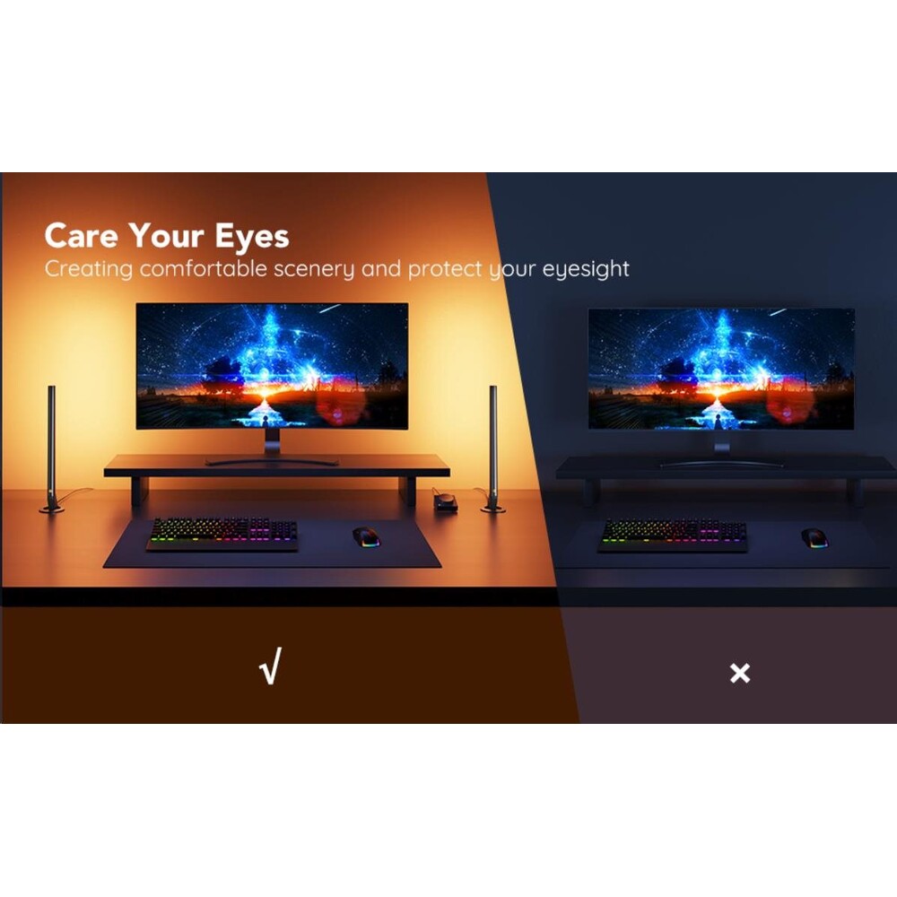 Govee-Smart-Gaming-Light-Bars-LED-Panely-Smart-Dual-ovladac