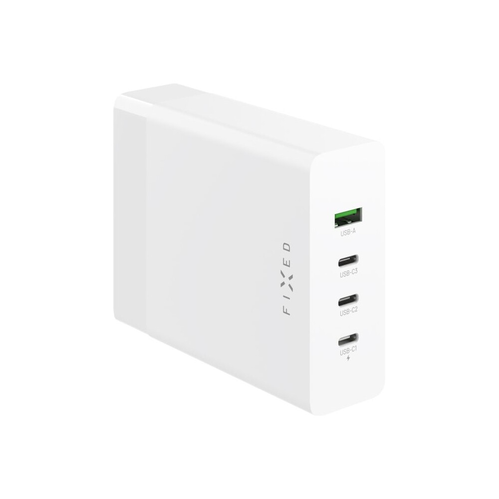 FIXED-Charging-Station-GaN-nabijeci-stanice-3x-USB-C-s-Power-Delivery-3-0-200W-bila