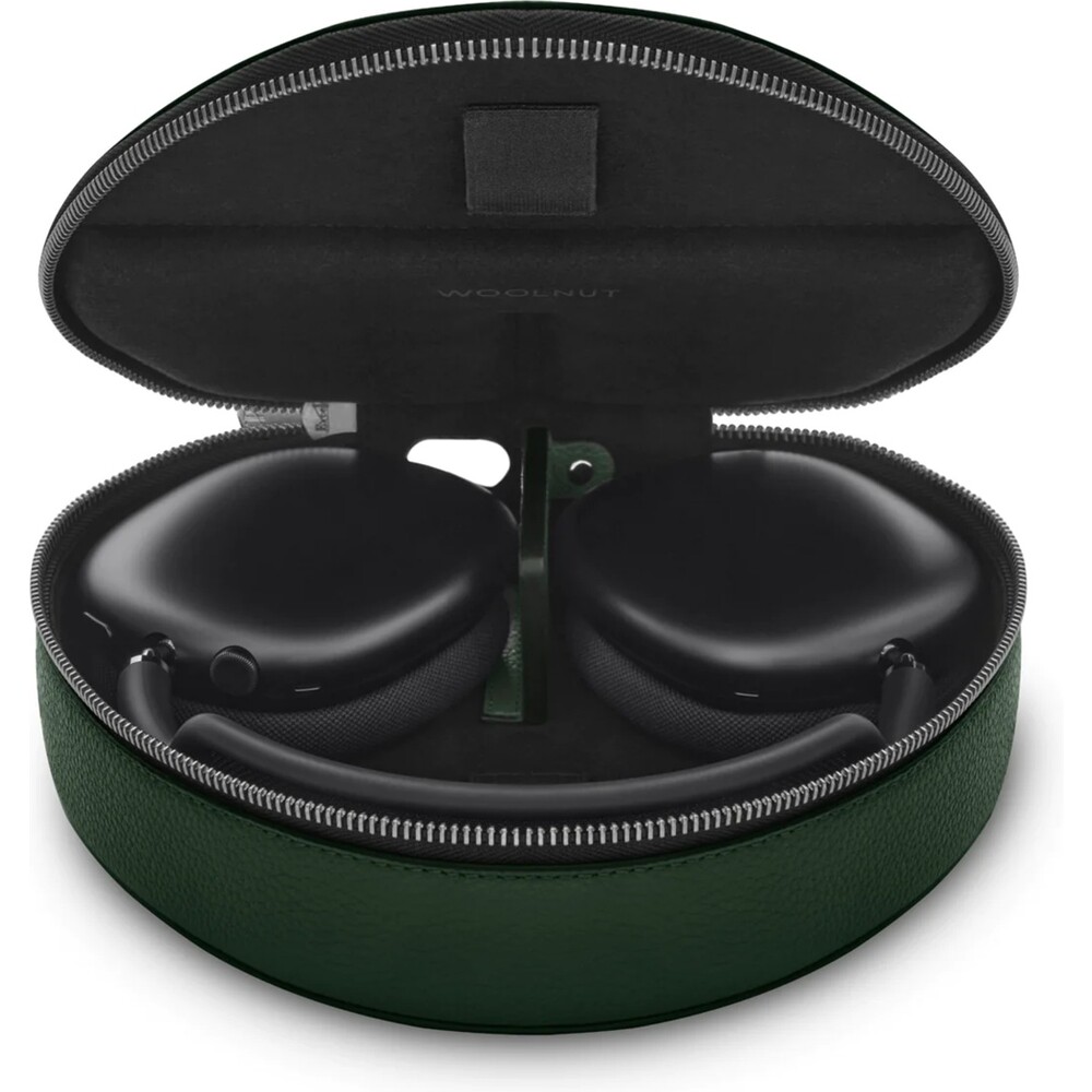 Woolnut-Leather-kozene-pouzdro-pro-AirPods-Max-zelene
