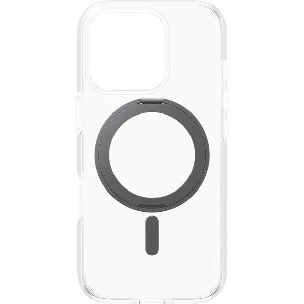 PanzerGlass-CARE-kryt-Apple-iPhone-16-Pro-MagSafe-KickStand-ciry-cerny