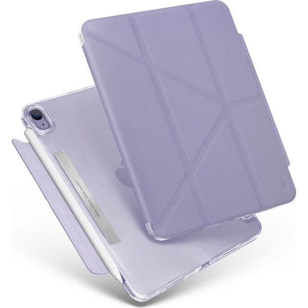 UNIQ Camden Antimikrobiální pouzdro iPad Mini (2021/2024) fialové - Pouzdra - Hlavní obrázek