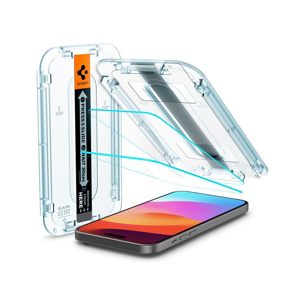Spigen-Glass-tR-EZ-Fit-tvrzene-sklo-iPhone-16-15-cire-2-ks-