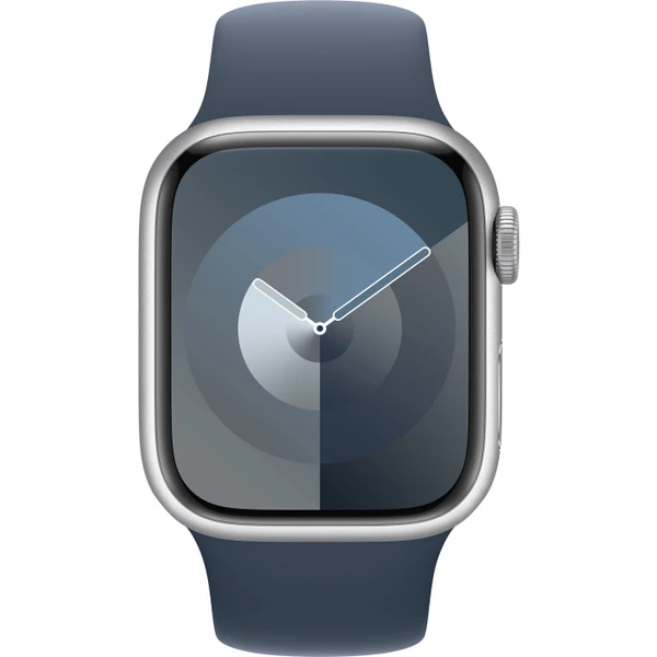 Apple Watch 41/40/38mm bouřkově modrý sportovní řemínek M/L - Řemínky - Obrázek V6BS100501
