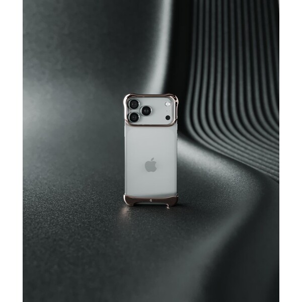 Arc-Pulse-hlinikovy-ochranny-ram-iPhone-17-Pro-ruzovy-bronz