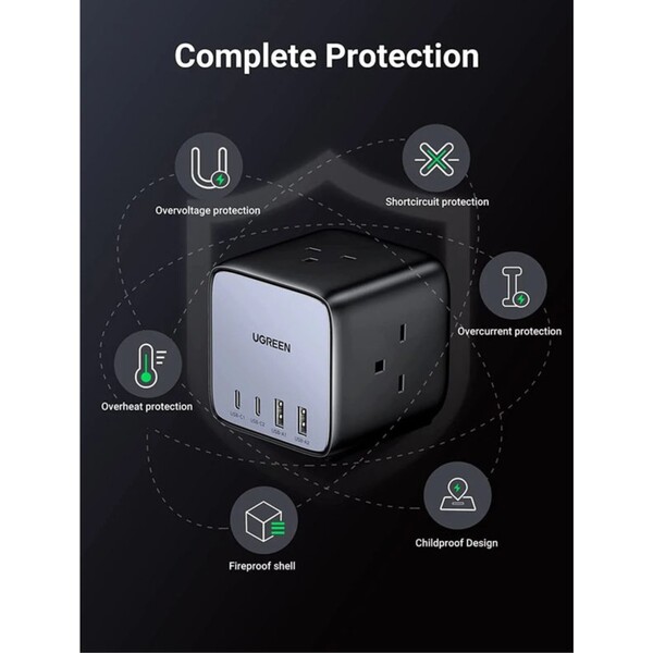 UGREEN-DigiNest-Cube-65W-nabijeci-kostka-s-GaN