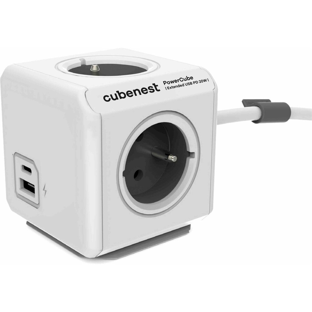 CubeNest-PowerCube-Extended-USB-PD-20W-A-C-3m-kabel-seda