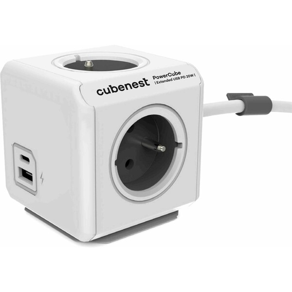 CubeNest-PowerCube-Extended-USB-PD-20W-A-C-3m-kabel-seda