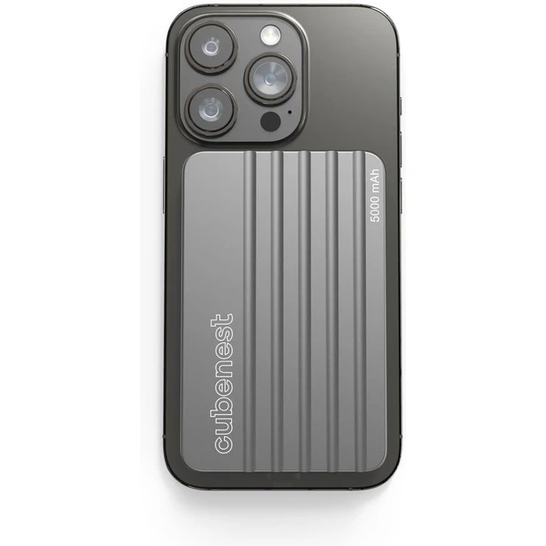 CubeNest S1B1 MagSafe powerbanka (5000 mAh) šedá - Powerbanky - Obrázek VD13000L01