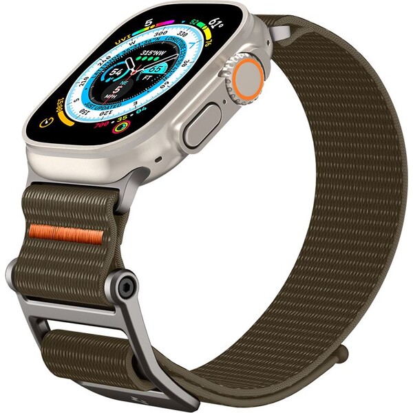 Spigen-DuraPro-Flex-Ultra-reminek-Apple-Watch-49-46-45-44-42mm-zeleny