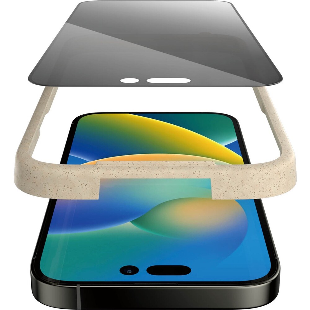 PanzerGlass-Ultra-Wide-Fit-Privacy-iPhone-14-Pro-s-instalacnim-rameckem