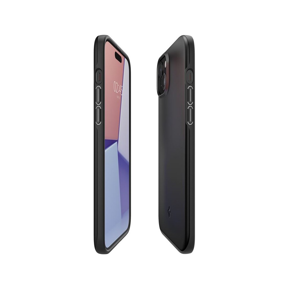 Spigen-Thin-Fit-kryt-iPhone-15-cerny
