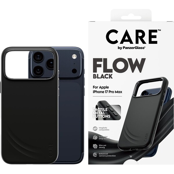 PanzerGlass-CARE-Flow-kryt-s-MagSafe-Apple-iPhone-17-Pro-Max-cerny
