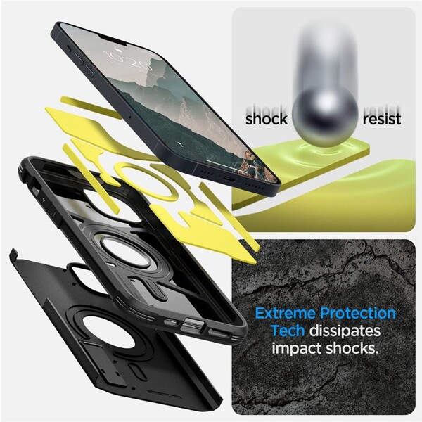 Spigen-Tough-Armor-Mag-kryt-iPhone-14-cerny