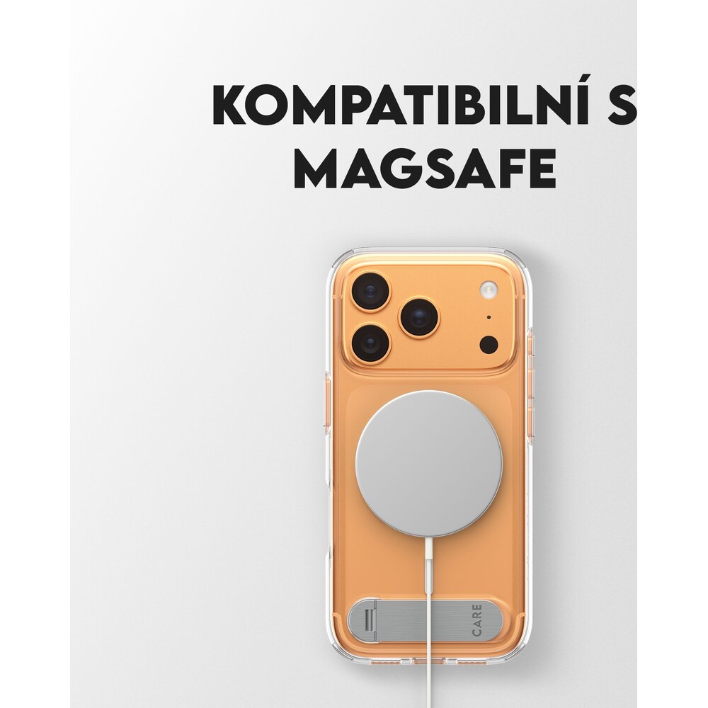 PanzerGlass-CARE-Kickstand-kryt-s-MagSafe-Apple-iPhone-17-Pro-stribrny-bily
