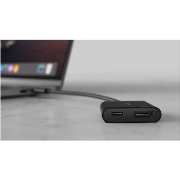 Belkin-USB-C-HDMI-redukce-s-napajecim-USB-C-konektorem-60W-cerna