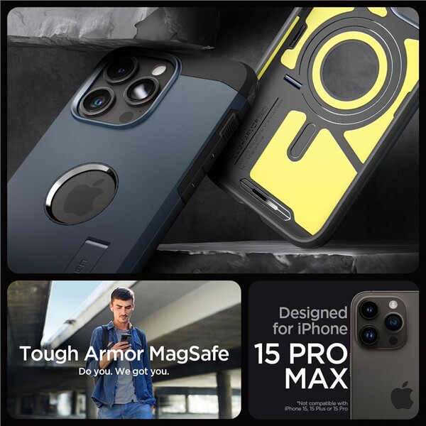 Spigen-Tough-Armor-MagFit-kryt-iPhone-15-Pro-Max-modry