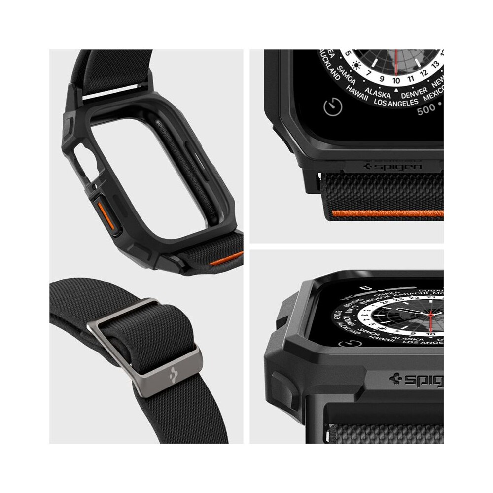 Spigen-Lite-Fit-Pro-reminek-Apple-Watch-45-44mm-matne-cerny