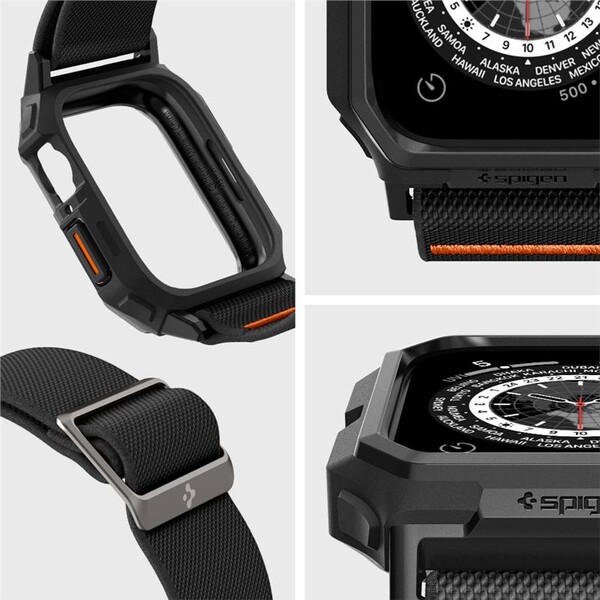 Spigen-Lite-Fit-Pro-reminek-Apple-Watch-45-44mm-matne-cerny