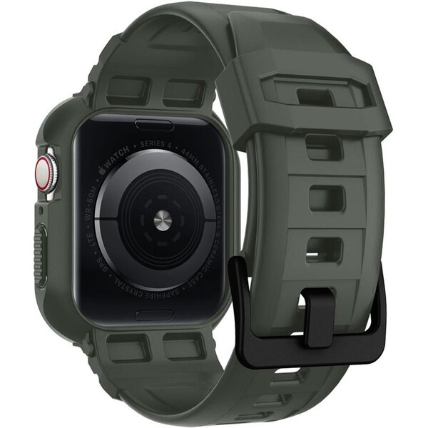 Spigen-Rugged-Armor-Pro-reminek-s-pouzdrem-Apple-Watch-44-45mm-zeleny