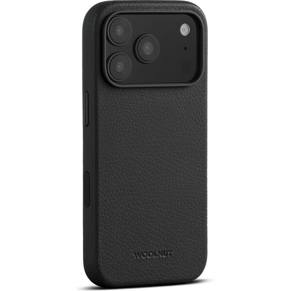 Woolnut-MagSafe-kozeny-kryt-iPhone-17-Pro-cerny