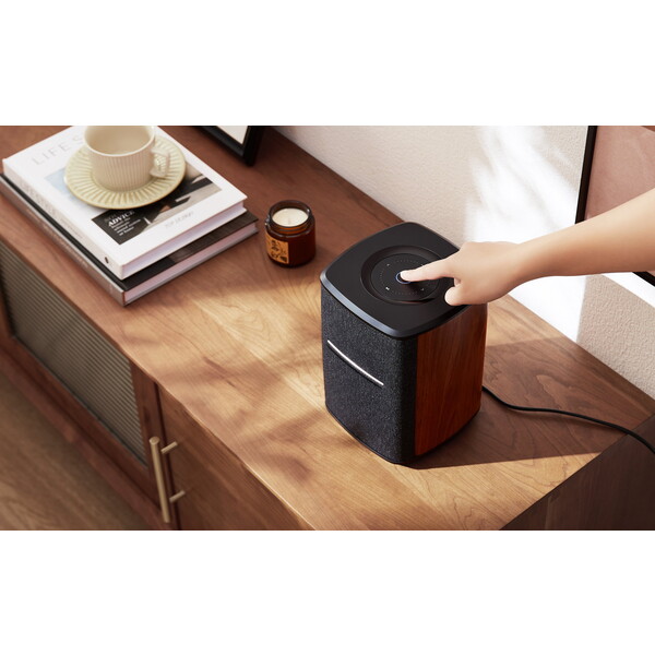 EDIFIER-MS50A-Smart-Wifi-reproduktor-hnedy