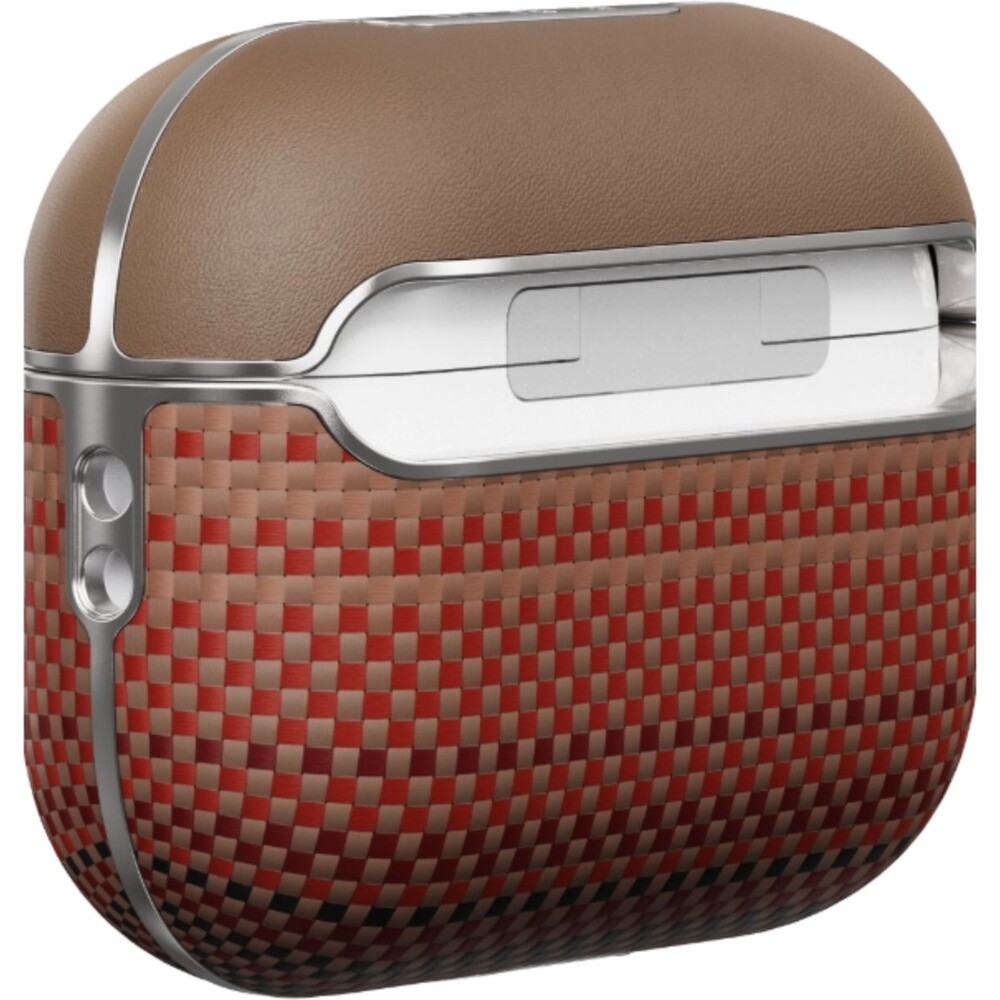 Pitaka-Aramid-Fiber-pouzdro-Apple-AirPods-Pro-2-sunset-MagSafe-