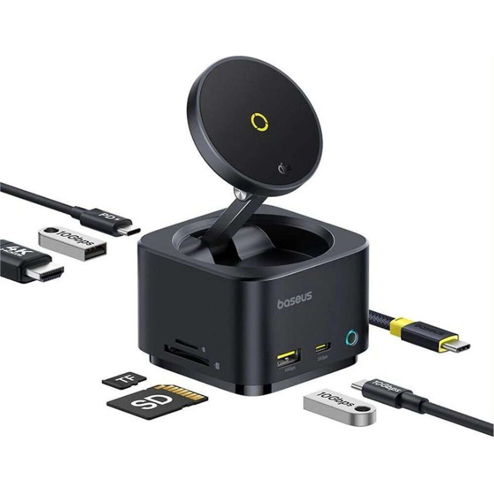 Baseus-MagPro-7v1-dokovaci-stanice-cerna