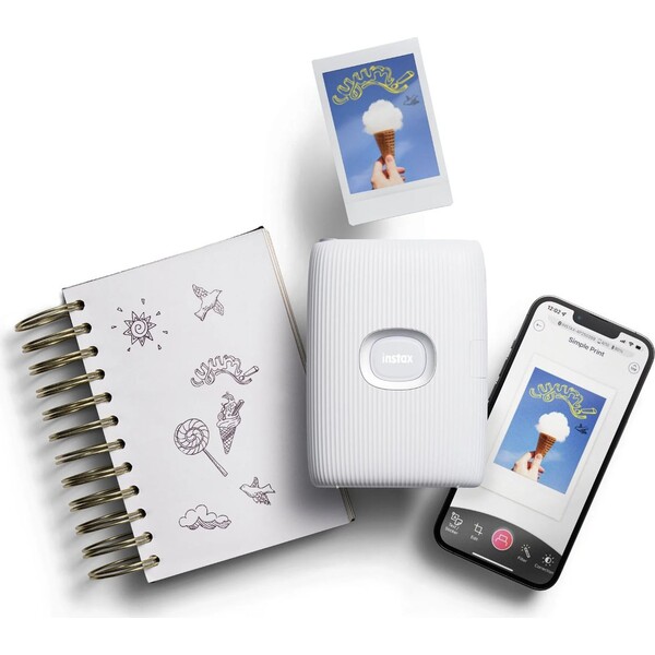 Fujifilm-Instax-mini-Link-2-tiskarna-Clay-White
