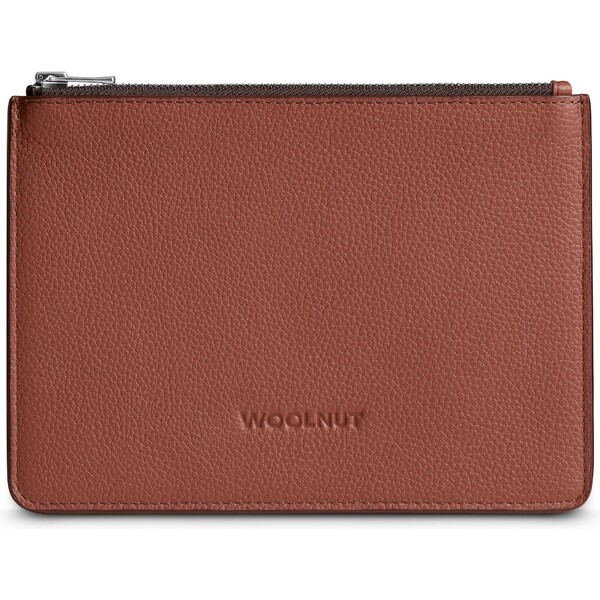 Woolnut-Leather-Pouch-Flat-kozene-pouzdro-hnede