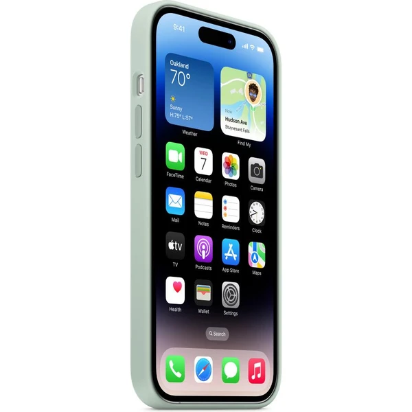 Apple silikonový kryt s MagSafe na iPhone 14 Pro Max dužnatkově modrá - Pouzdra - Obrázek W6CWF00101