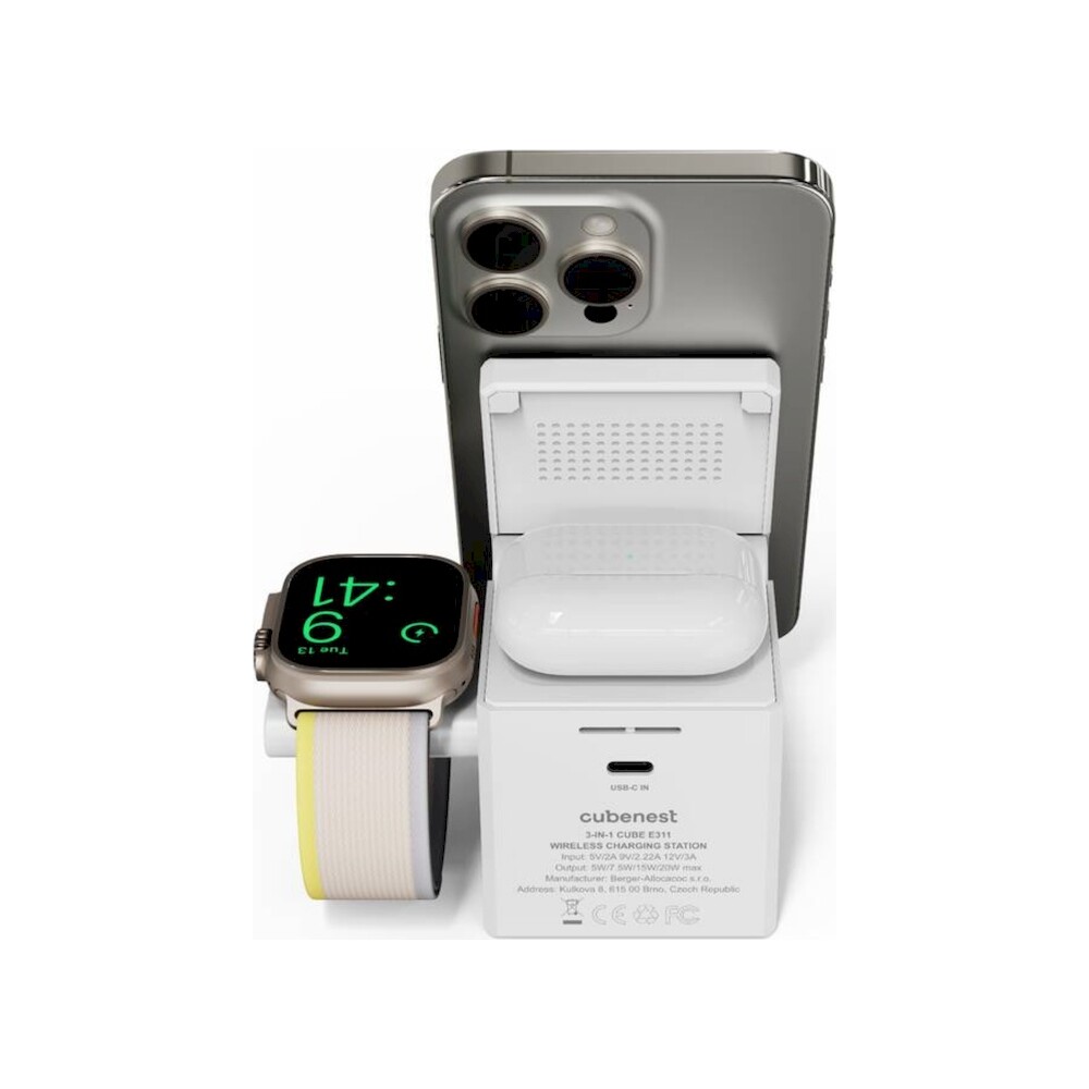 Cubenest-E311-3v1-MagSafe-nabijecka-bila
