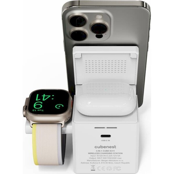 Cubenest-E311-3v1-MagSafe-nabijecka-bila
