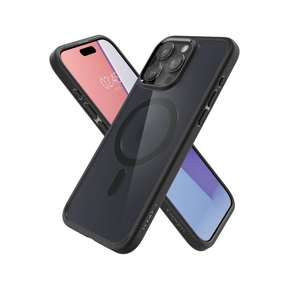 Spigen-Ultra-Hybrid-MagFit-kryt-iPhone-15-Pro-Max-cerny