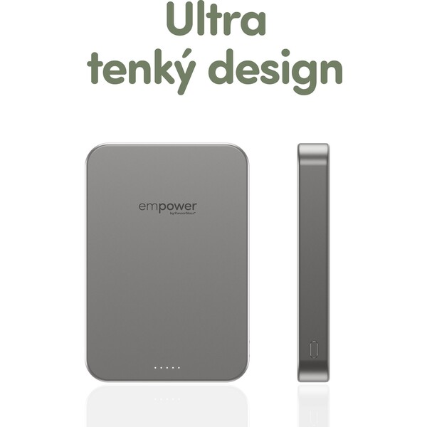 PanzerGlass-empower-bezdratova-Qi2-powerbanka-10000-mAh-MagSafe-seda