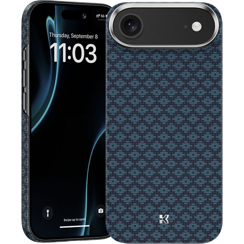 Benks-ArmorGrid-ArmorAir-Kevlar-MagSafe-kryt-iPhone-Air-Azure-Blue